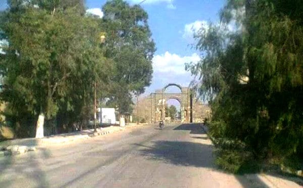 مدينة بصرى الشام في محافظة درعا