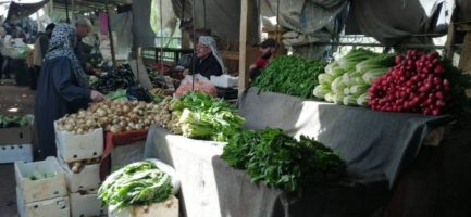 سوق الخضرة في درعا