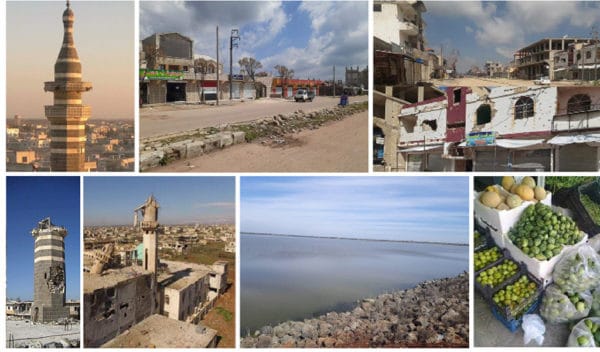 صور من مدينة الشيخ مسكين في محافظة درعا