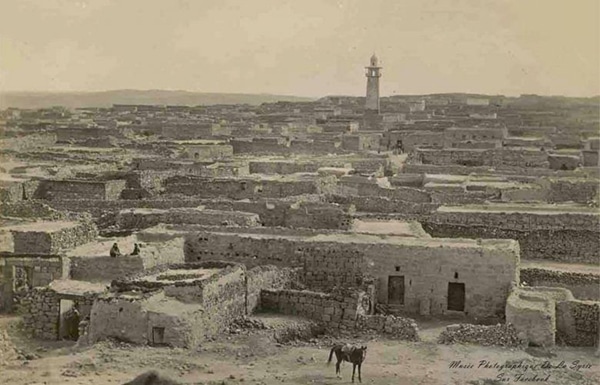 صورة قديمة درعا البلد قديما