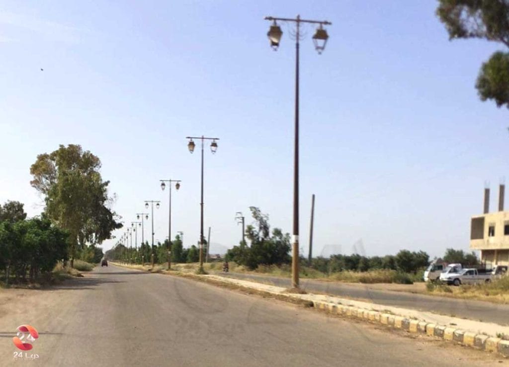 طريق-المنطقة-الغربية-درعا