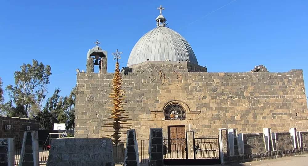 الآثار في حوران، عراقة الماضي تروي حكايات الحاضر درعا 24: الواقع كما هو كنيسة القديس مارجورجس