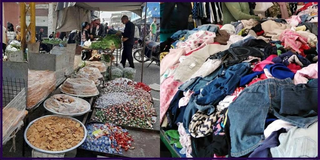 ملابس-وحلويات-العيد-الشعبية-في-درعا