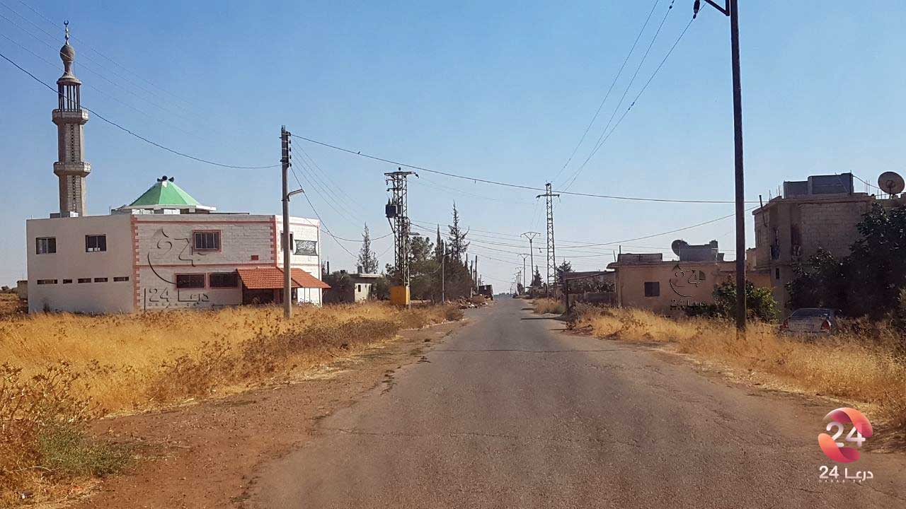 بلدة جمرين في الريف الشرقي من محافظة درعا