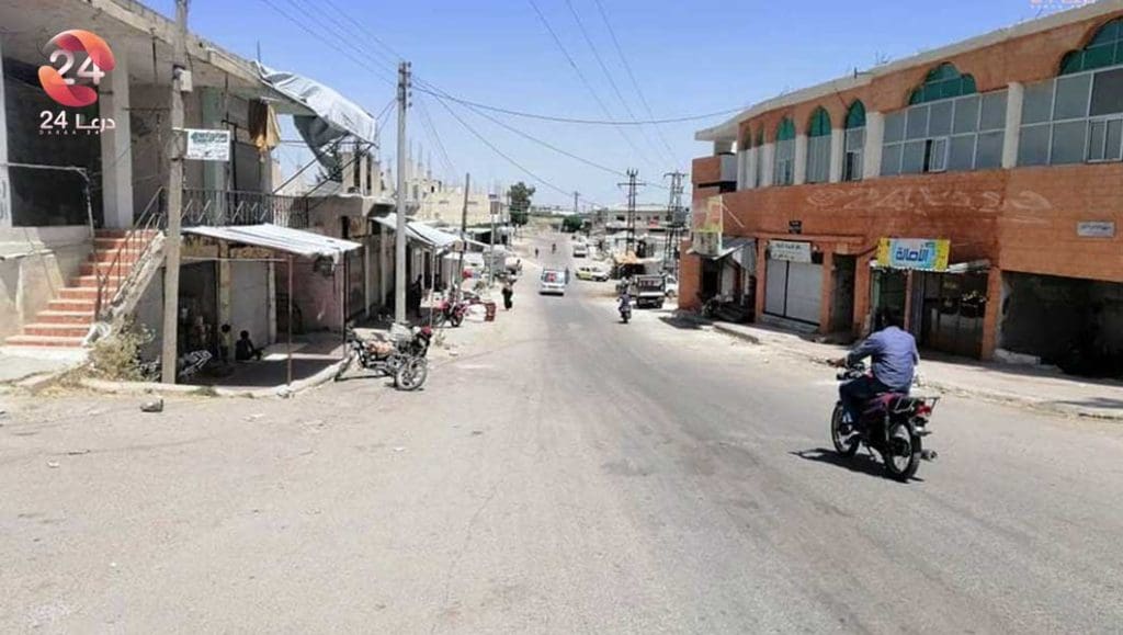 بلدة-الشجرة-في-منطقة-حوض-اليرموك-غربي-درعا