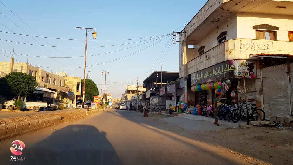بلدة الغاريةالشرقية في الريف الشرقي محافظة درعا