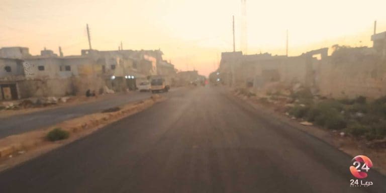 طريق المليحة الغربية