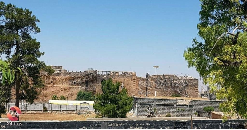 بصرى الشام في ريف درعا الشرقي