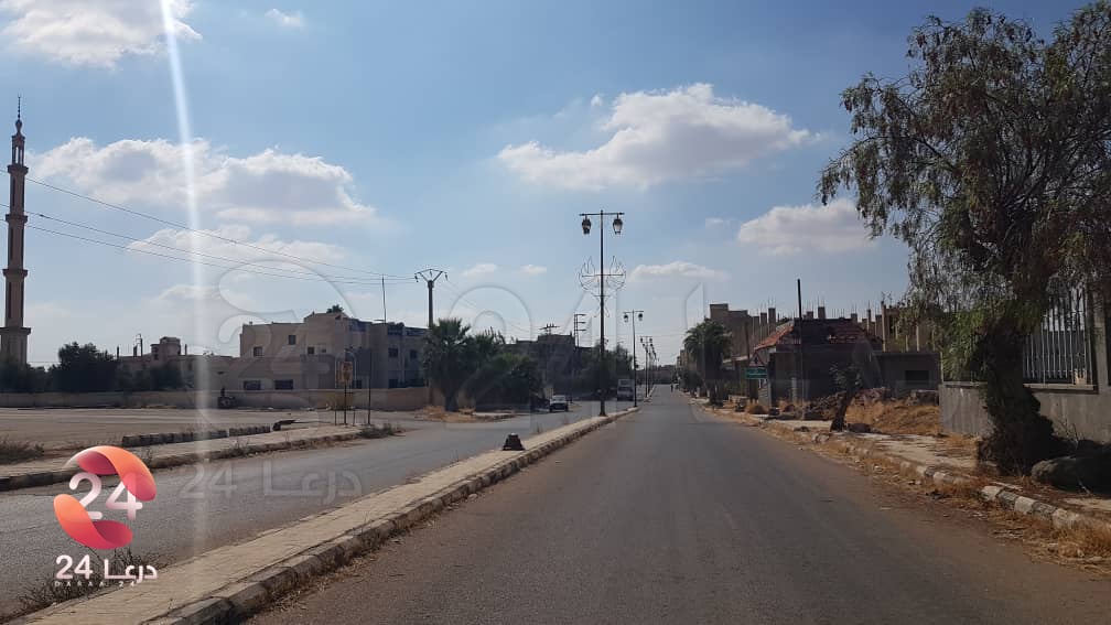 مدينة بصرى الشام في ريف محافظة درعا الشرقي