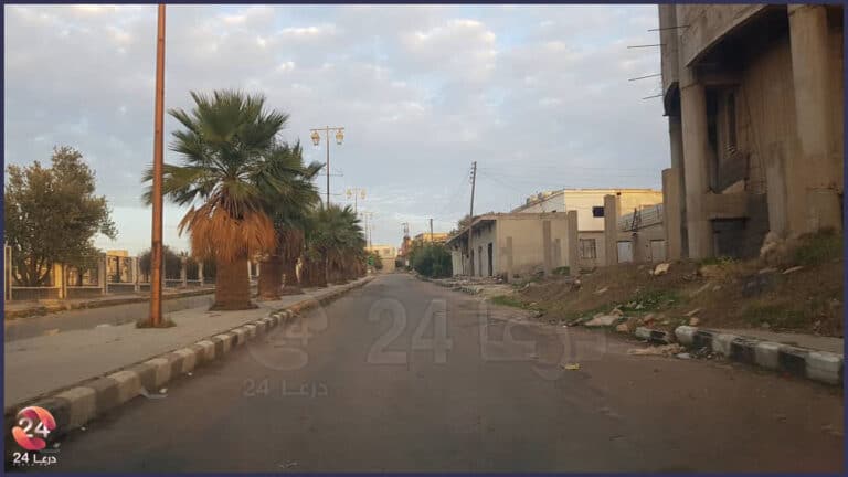 مدينة بصرى الشام في ريف محافظة درعا الشرقي