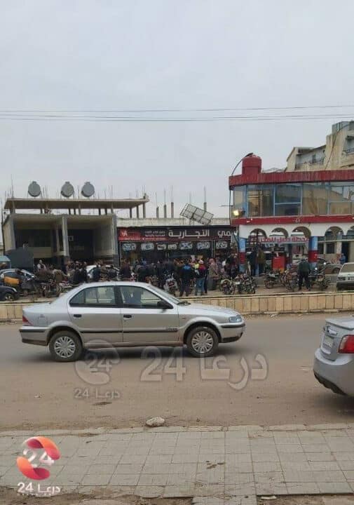 الحكومة ترفع أسعار البنزين - أزمة البنزين في مدينة داعل
