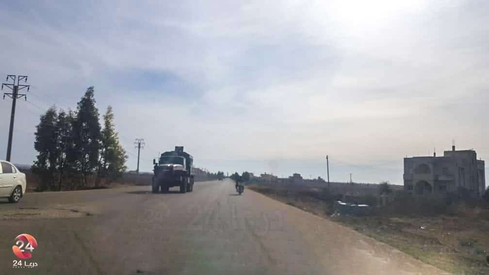 دورية روسية في الريف الشرقي من درعا