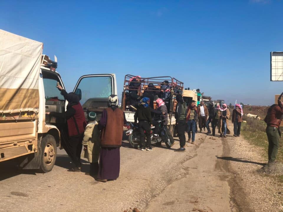 عودة المهجرين من قرية إيب من قرى اللجاة