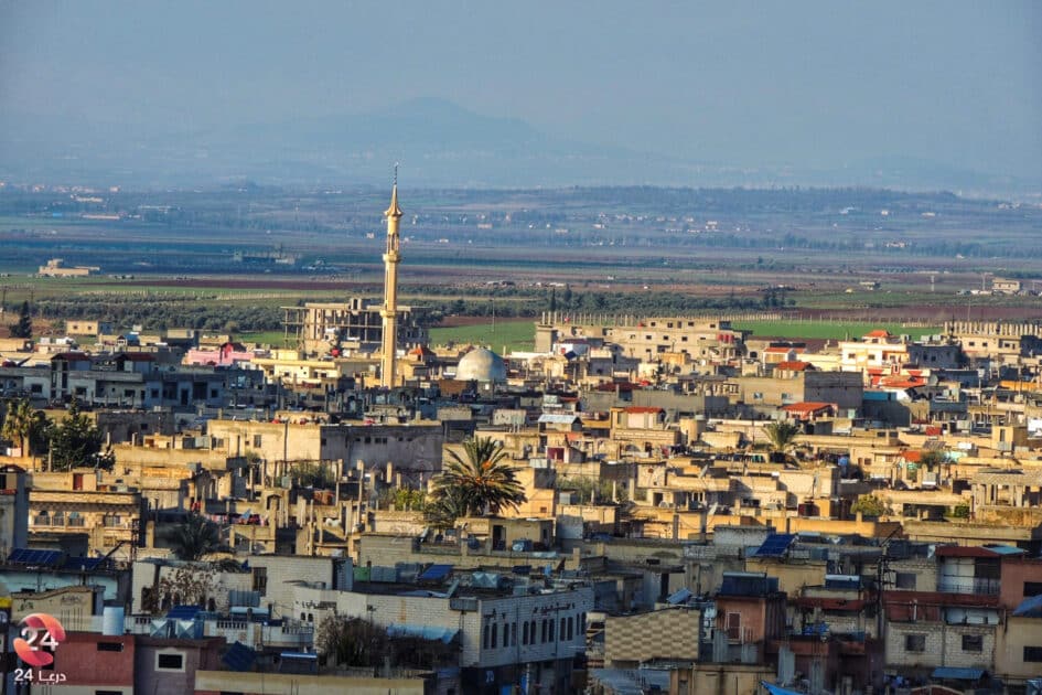 مدينة داعل في ريف محافظة درعا جنوب سوريا