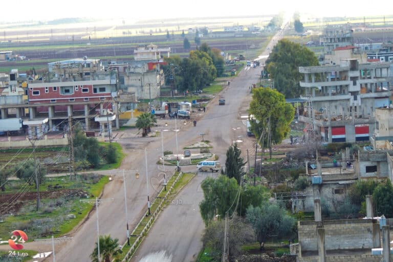 مدينة داعل في ريف محافظة درعا جنوب سوريا