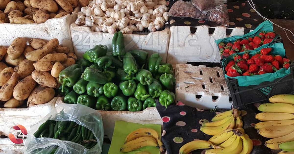 أسعار الخضروات والفواكه واللحوم في محافظة درعا