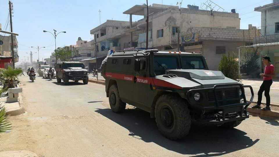 الشرطة العسكرية الروسية في درعا