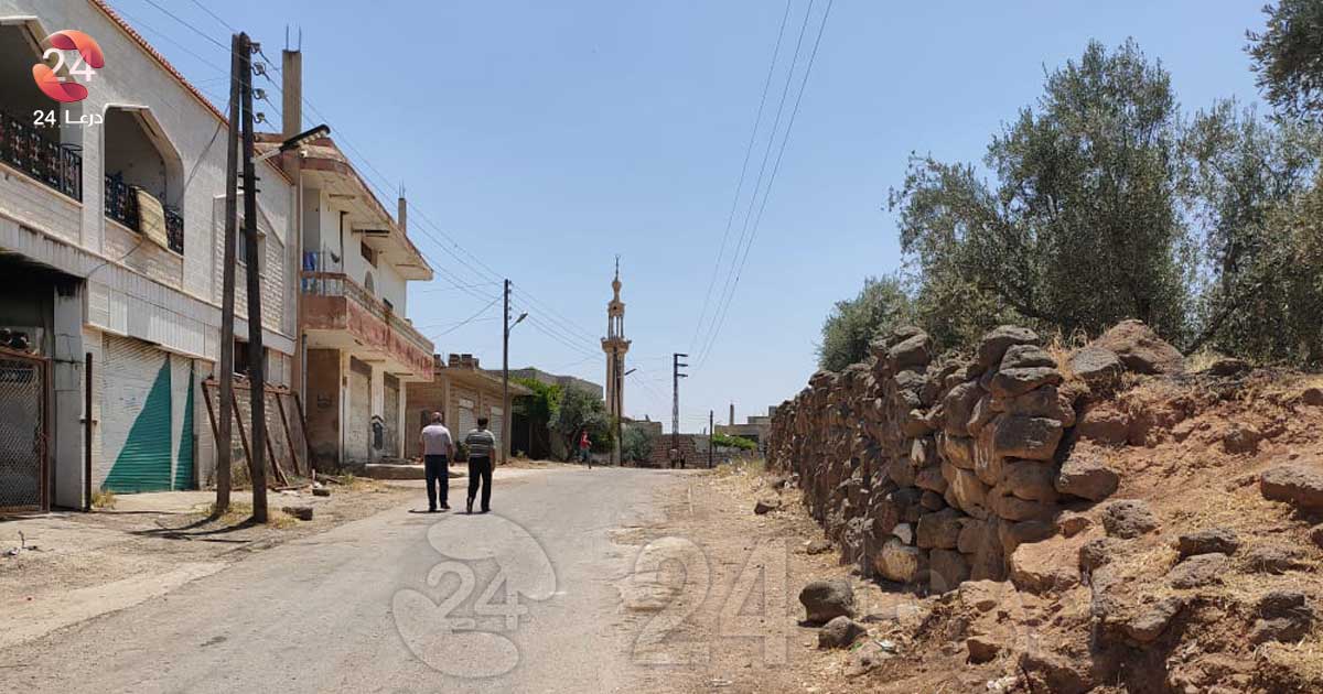 قرية دير السلط في ريف درعا الشرقي