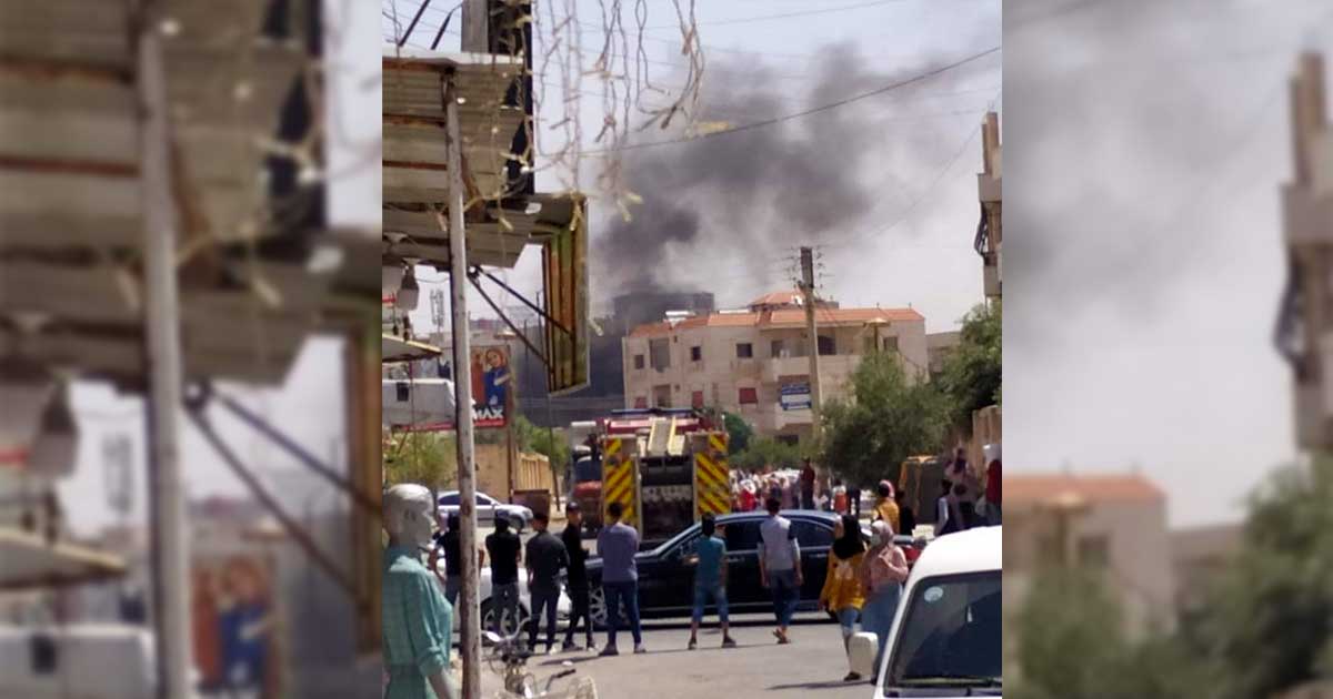 انفجار عبوة ناسفة في مدينة درعا