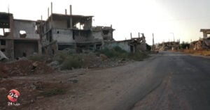 استهداف بعض أحياء درعا البلد بأسلحة خفيفة ومتوسطة