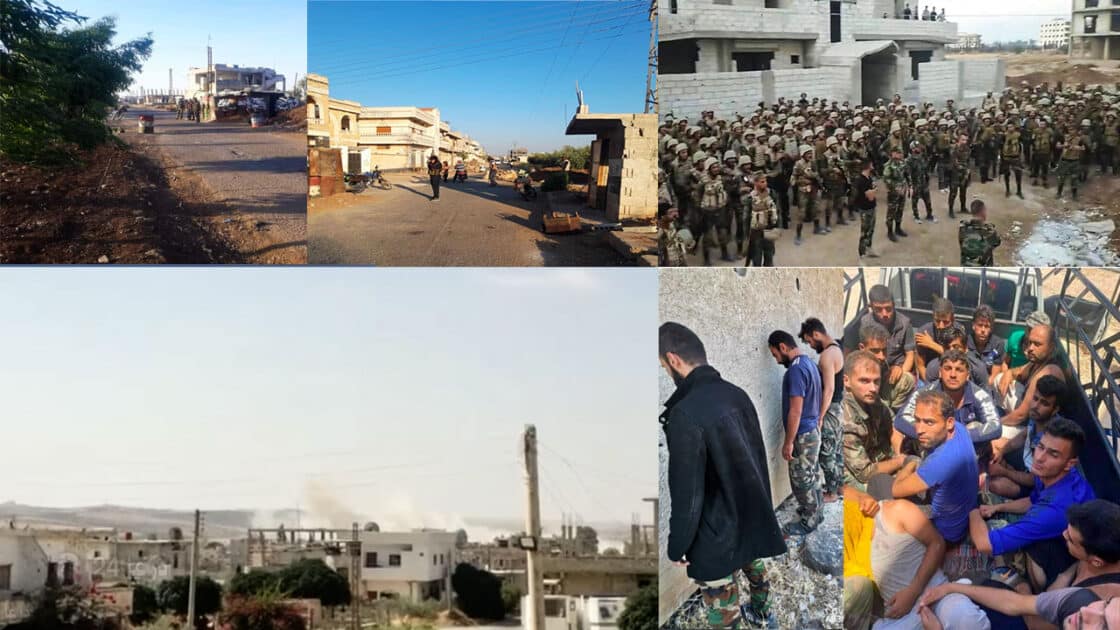 يومٌ دامٍ في عموم درعا، وخرق لاتفاقية التسوية والمصالحة