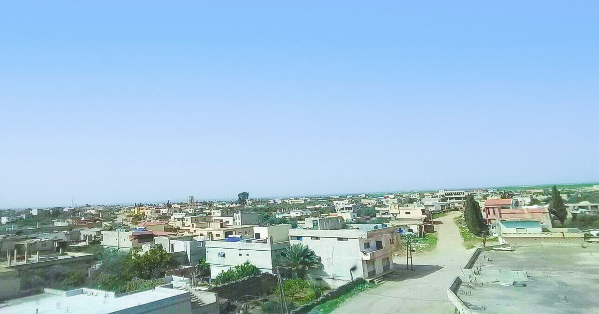 قرية قرفا في ريف محافظة درعا