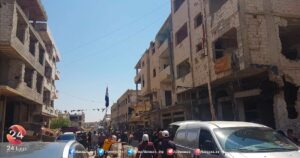 ازدياد حركة النزوح عن أحياء درعا البلد بعد يأس الأهالي من المفاوضات
