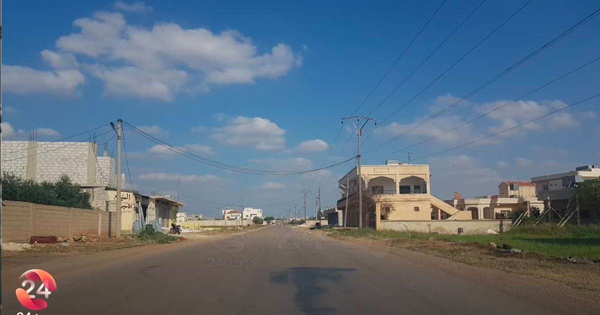 طريق الجيزة المسيفرة شرقي درعا