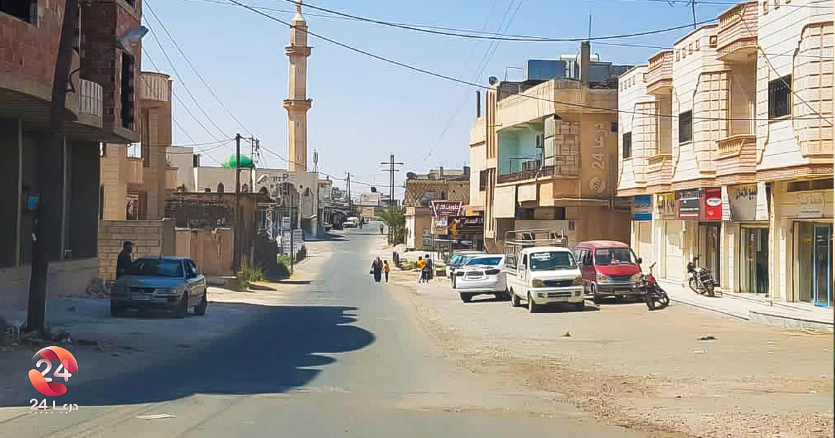 بلدة الجيزة في ريف درعا الشرقي