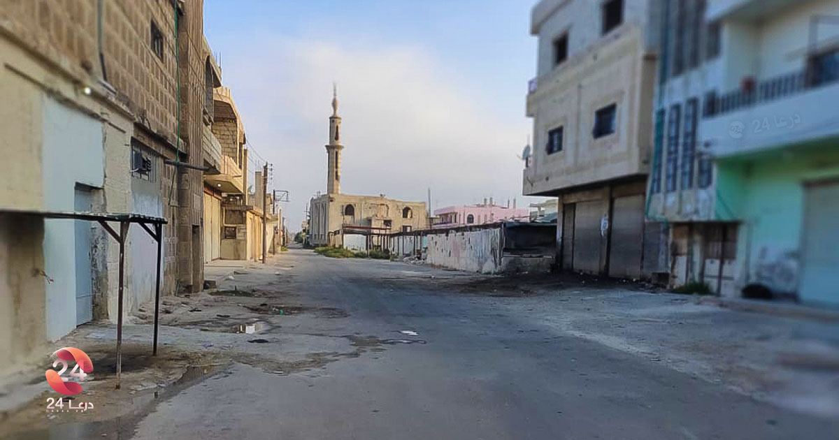 مدينة الحراك في ريف درعا الشرقي