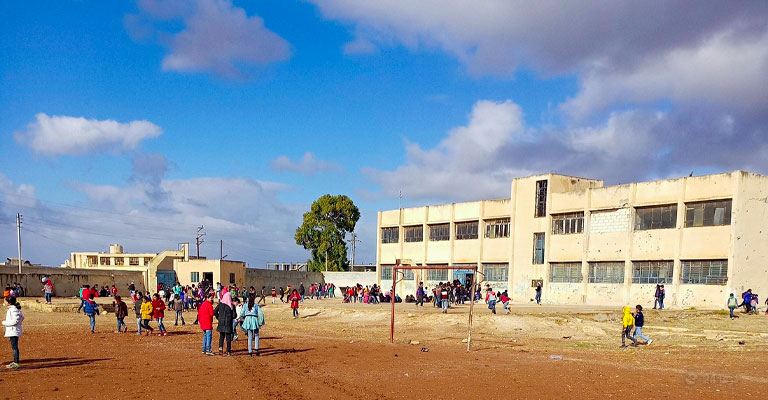 مدرسة اليادودة الأولى في ريف درعا الغربي