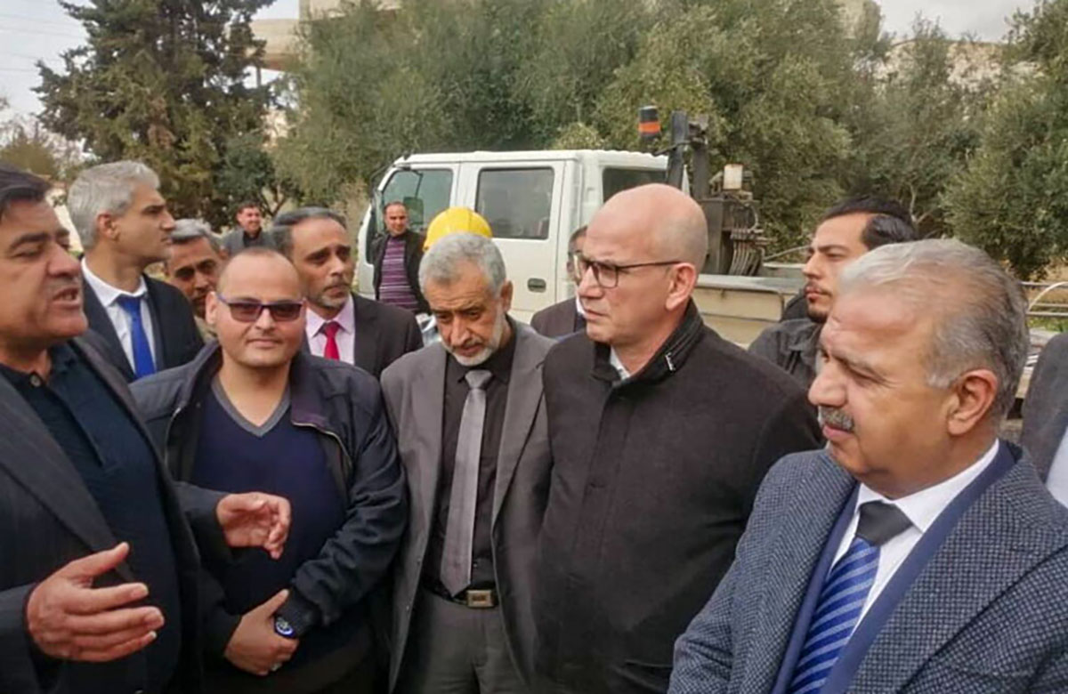 وزير الكهرباء في محافظة درعا