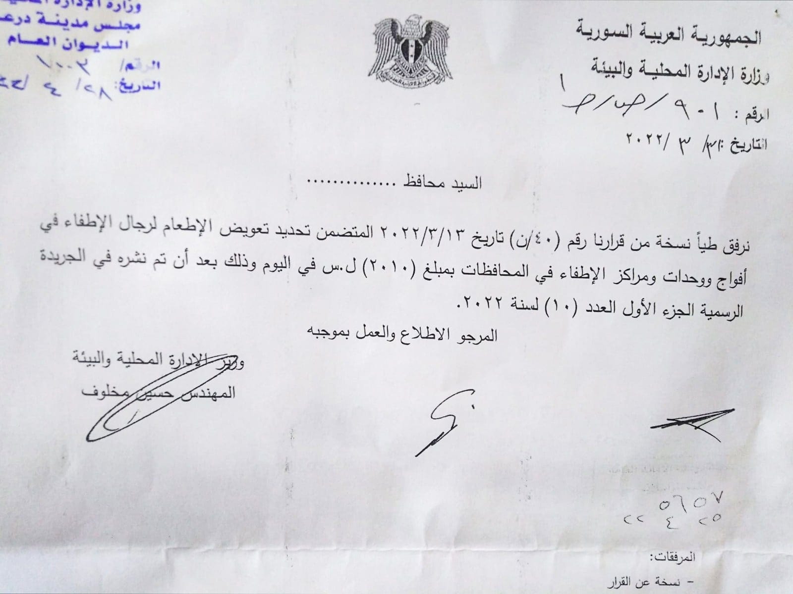 اندلاع حريقين في درعا البلد، وإصابة مواطنين اثنين بجروح درعا 24: الواقع كما هو قرار بزيادة بدل الاطعام لعناصر الاطفاء