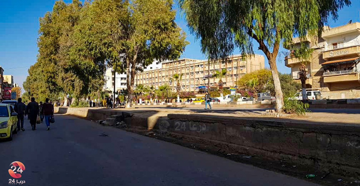 المجمع الحكومي في مدينة درعا