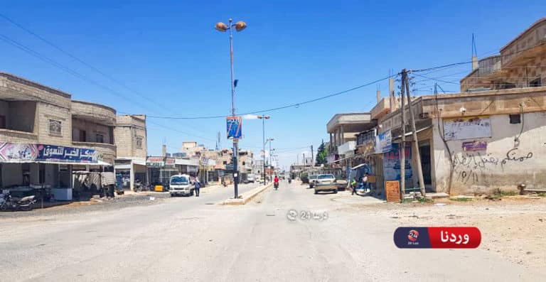 بلدة المسيفرة في ريف درعا الشرقي