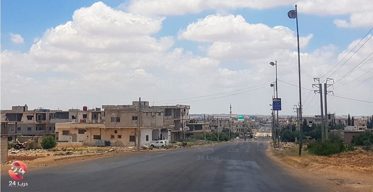 قرية النعيمة في ريف محافظة درعا الشرقي