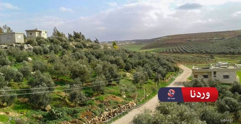 بلدة خراب الشحم في ريف درعا الغربي