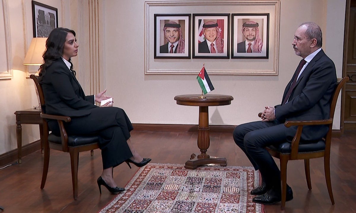 وزير الخارجية الأردني في مقابلة مع تلفزيون الشرق