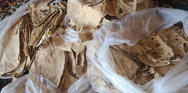 خبز غير صالح للاستهلاك البشري في العديد من المدن والبلدات في محافظة درعا