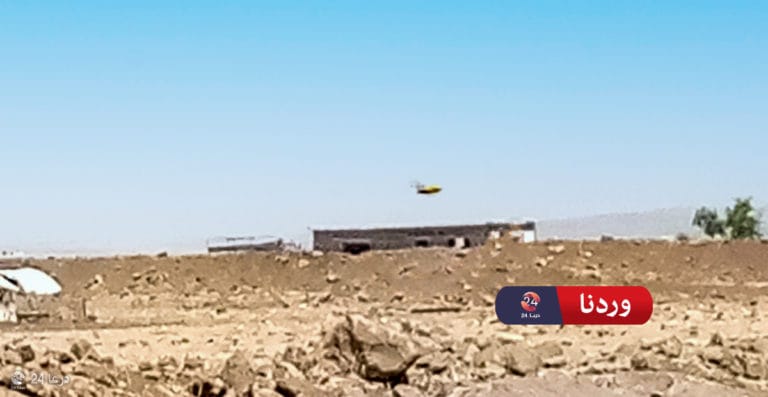 تحليق طيران استطلاع شمال غرب مدينة جاسم