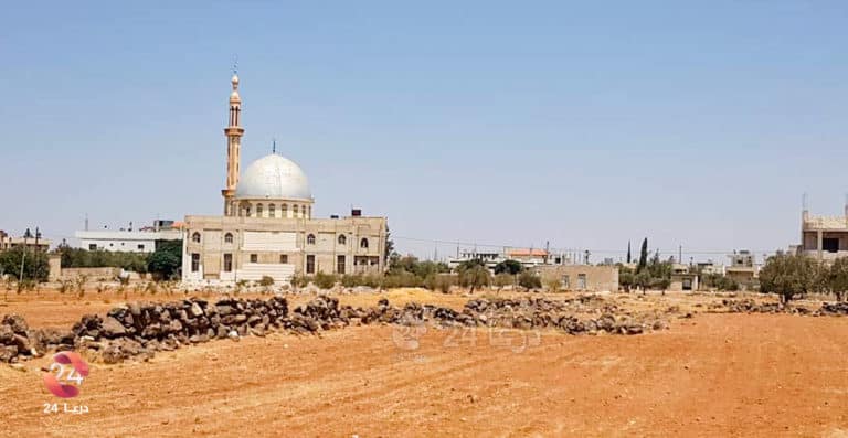 بلدة الطيبة في ريف محافظة درعا الشرقي