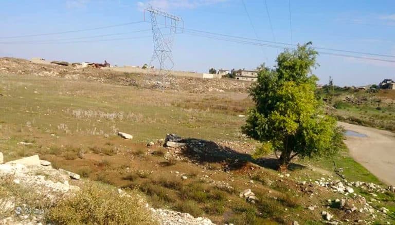 بلدة محجة في ريف محافظة درعا الأوسط