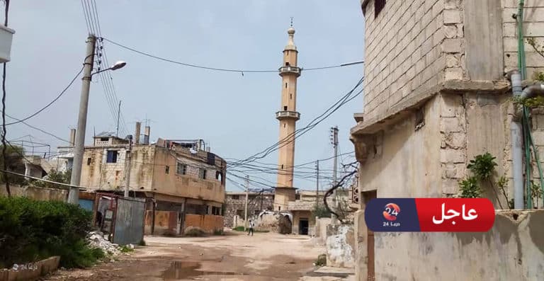 بلدة مزيريب في ريف درعا الغرب