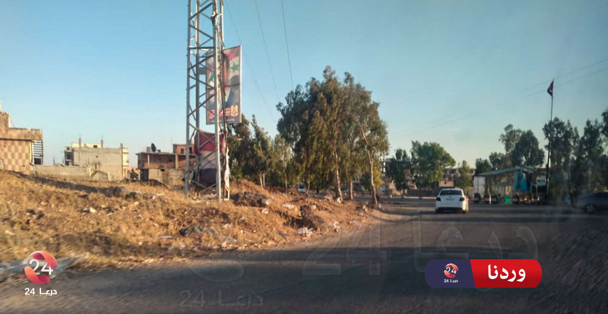 حاجز عسكري بالقرب من بلدة عتمان