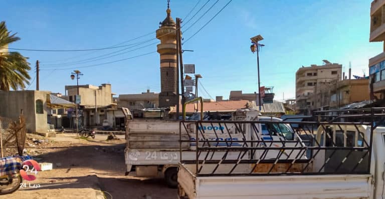 مدينة طفس في ريف درعا الغربي