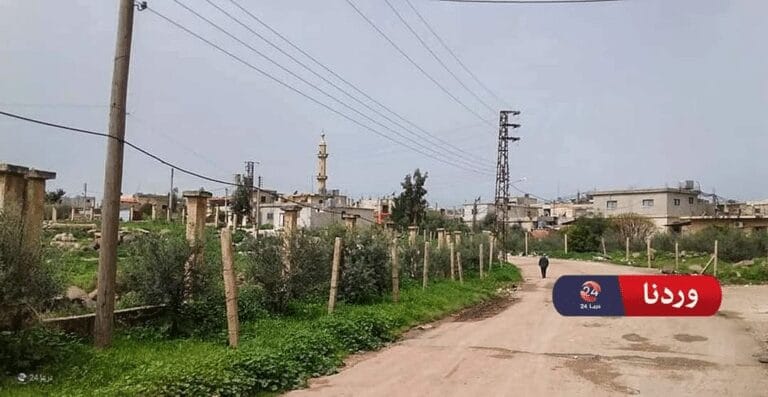 بلدة المزيريب في ريف درعا الغربي