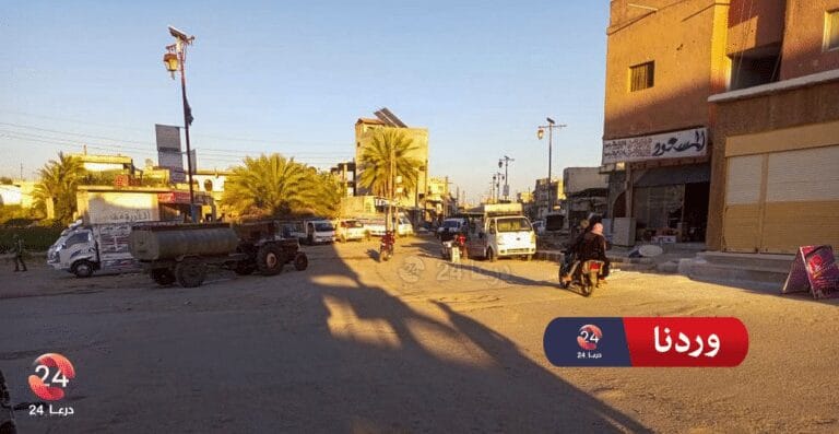 مدينة طفس في ريف محافظة درعا الغربي