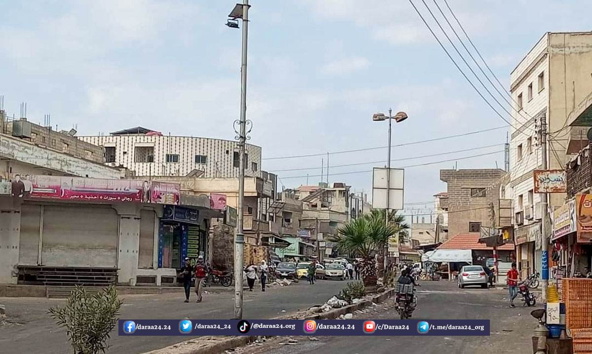 مدينة جاسم في ريف محافظة درعا الشمالي