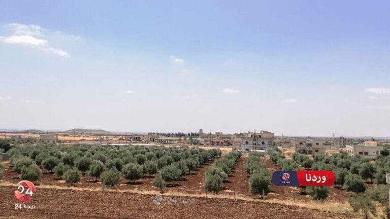 السهول المحيطة بمدينة جاسم في ريف درعا الشمالي