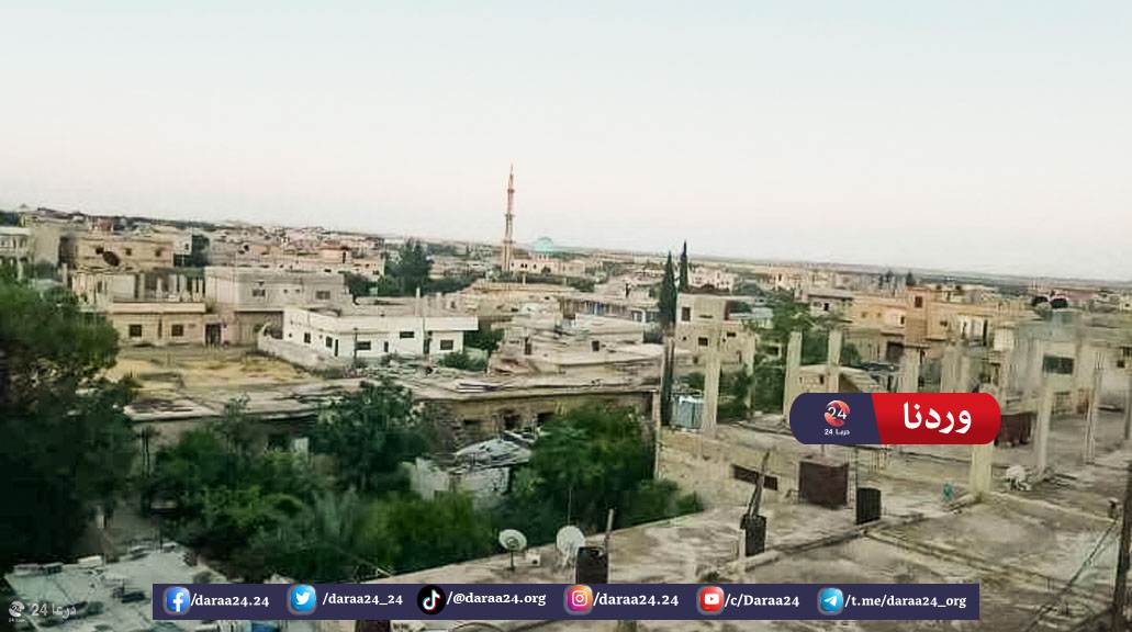 مليحة العطش في ريف محافظة درعا الشرقي